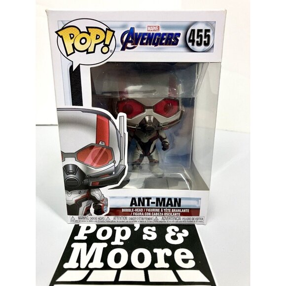 Funko Pop! Avengers: Ant Man 455 Vaulted Vinyl Figure Damaged Box W/Protector - Picture 2 of 12